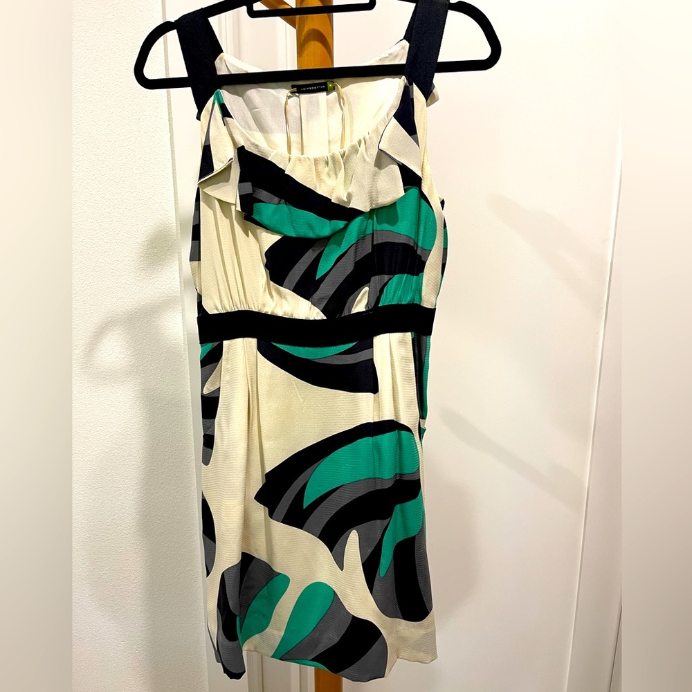 Leifsdottir Abstract Print Dress - 8